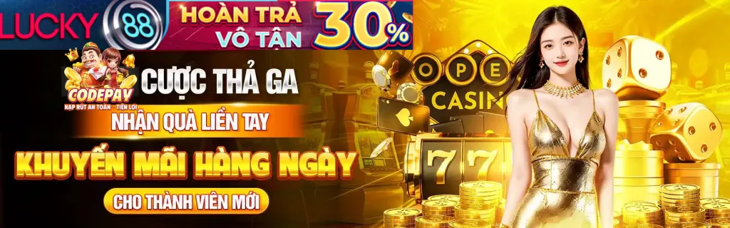 Banner quảng cáo các chương trình khuyến mãi hấp dẫn cho cá cược thể thao tại VE88